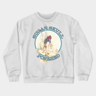 Sugar Skull Powered Fairy Tee Crewneck Sweatshirt